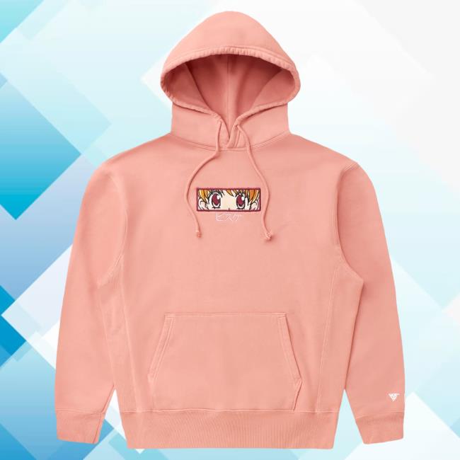 Official Hypland Clothing Merch Store Hypland Hxh Biscuit Eyes Hood (Salmon)