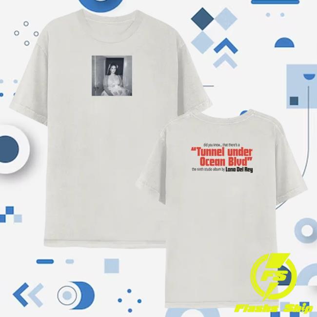 Official Spotify Capsule Store Merch Lana Del Rey Did You Know There’S A Tunnel Under Ocean Blvd Natural Photo T-Shirts SpotifyCapsuleStore LanaDelRey Shop Official Spotify Capsule Store Merch Lana Del Rey Did You Know There’S A Tunnel Under Ocean Blvd Natural Photo Attractive Shirt SpotifyCapsuleStore LanaDelRey Shop