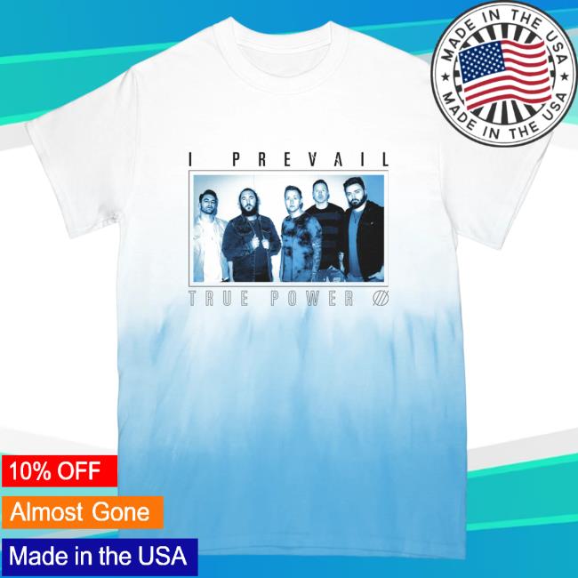 Official I Prevail Merch Store I Prevail True Power Band Popover Shirt (Dip Dye) I Prevail Apparel Clothing Shop IPrevail