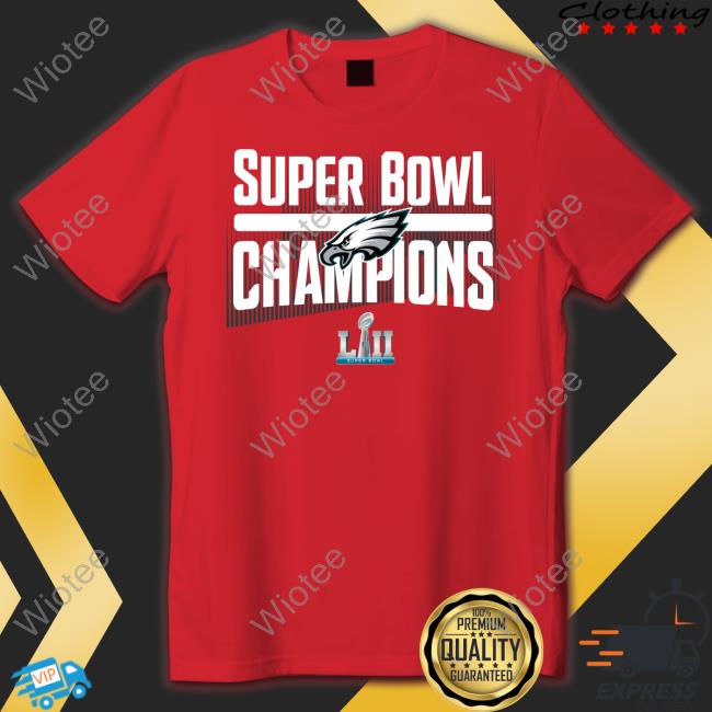 Super Bowl Champions Long Sleeve Tee Philadelphia Eagles Super Bowl Champions Shirt