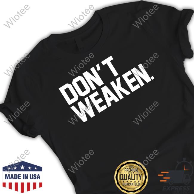 Michael Locksley Don't Weaken Hoodie