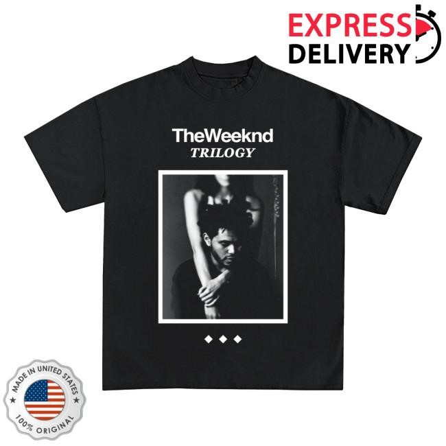 The Weeknd Trilogy Graphic Tee Shirt Official Icy Shop Merch The Weeknd Trilogy Graphic Shirt 2024