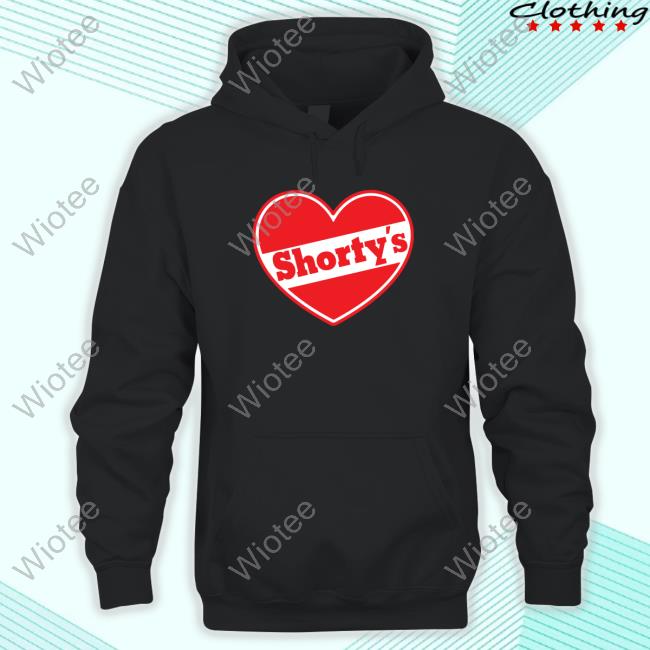 Official David Vassegh Joe Kelly Shorty's Heart Tee Official David Vassegh Joe Kelly Socal Skateshop Merch Shorty's Heart T Shirt