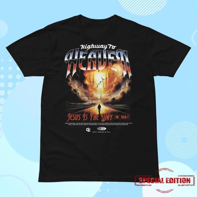 Official God Inspires Clothing Store 'Highway to Heaven' Staple Shirts