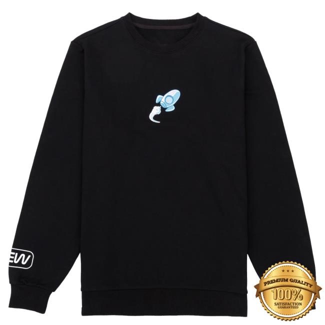 Official The Crew Rocket Zip-Up Hooded Sweatshirt BFC Store The Crew Shop Merch The Crew Rocket Zip-Up Crew neck