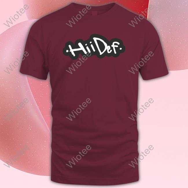 Hii-Def Shop Store Merch 3M Reflective Logo New Shirt Official Hii-Def 3M Reflective Logo Shirts