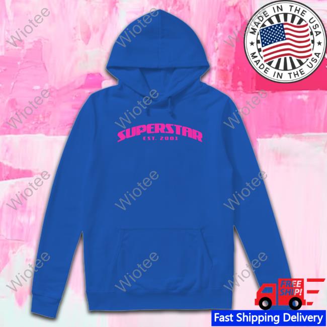 Superstar Est 2001 Pink Hoodie Lil Peej Merch Superstar Est 2001 Pink Shirts Superstarsclothing