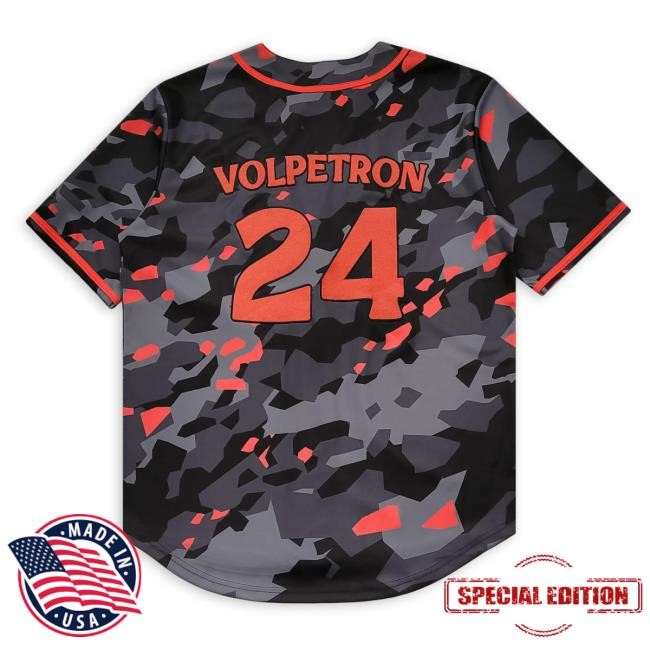 Kt8 Merch Ray Volpe - Black and Red Camo Jersey Shirts