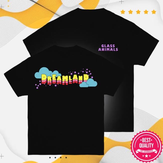 Official Glass Animals Merch Store Dreamland Black Tees Glass Animals Clothing GlassAnimals