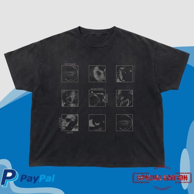 Don Toliver Bold Electric Shock Tee Streetwear Essential Don Toliver Bold Electric Shock Tee Streetwear Essential