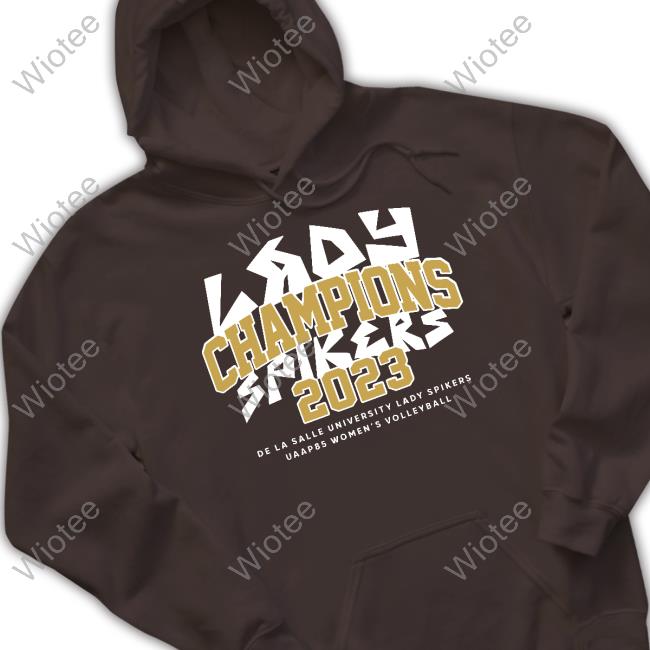 Lady Spikers Champions 2023 Shirts