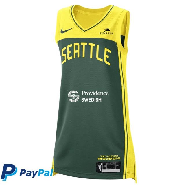 Official Seattle Storm Merch Store Explorer Jersey Ogwumike Top Shirt Seattle Storm Clothing Shop