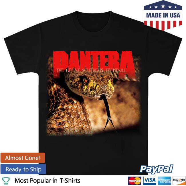 Official Pantera Merch Store Pantera The Great Southern Trendkill New Shirt