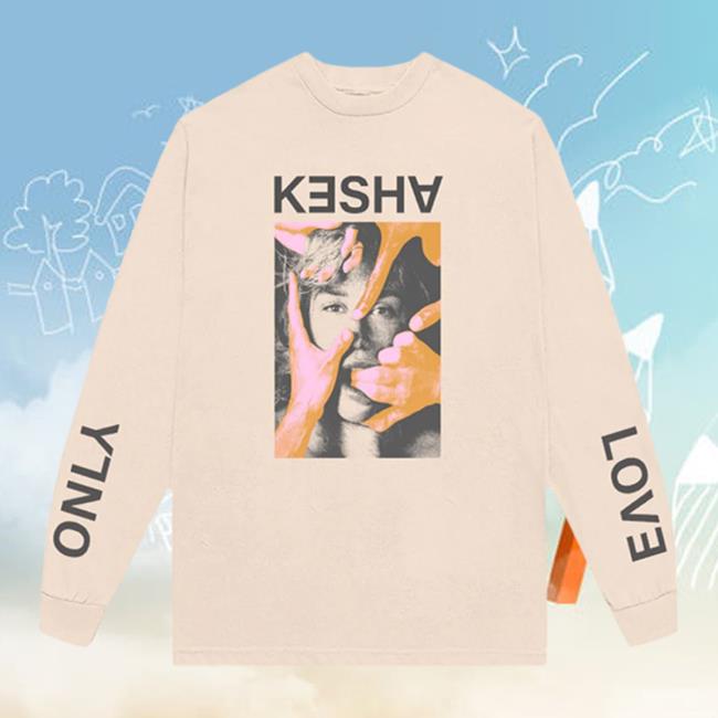 Official Kesha Store Merch Only Love Tour 2023 Long Sleeve