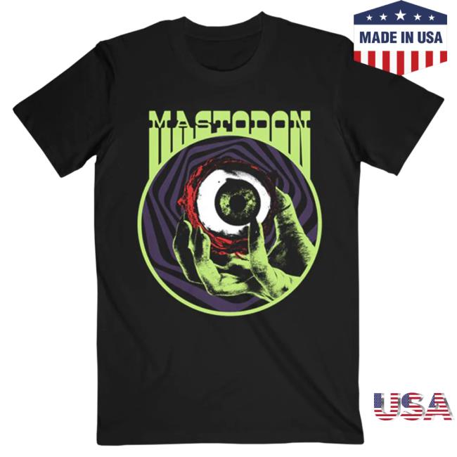 Official Mastodon Rocks Merch Store Mastodon Witch Eye Shirt 2024 Mastodonrocks