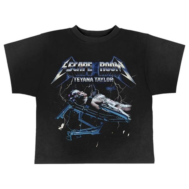 Official Teyana Taylor Shop Blue Metal Tee TeyanaTaylor