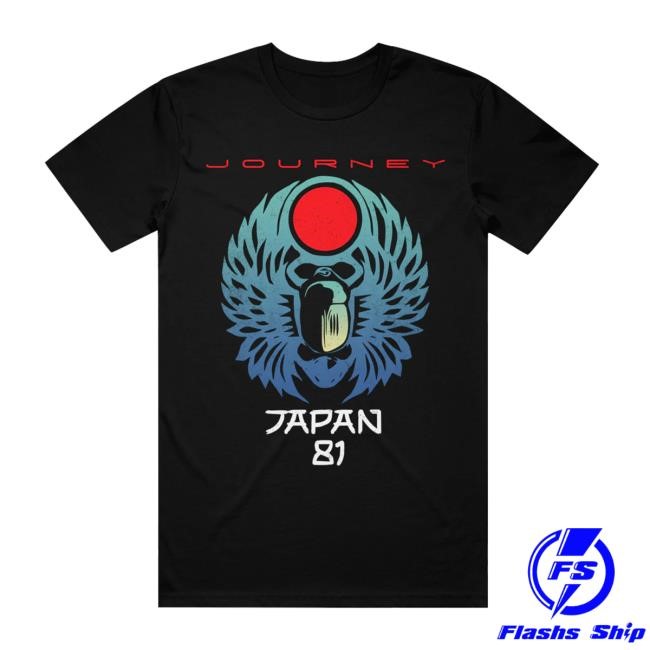 Journey Music | Official Store Japan 81 Tee Shirt Journey Music