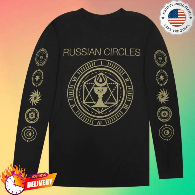 Official Hellomerch Russian Circles Grail Black Long Sleeve Hot Shirt Hello Merch