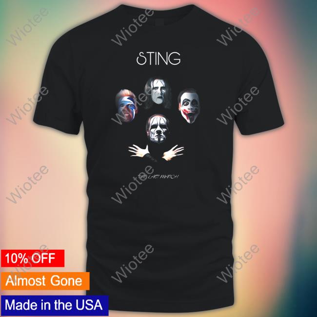 Sting The Last Match Hoodie