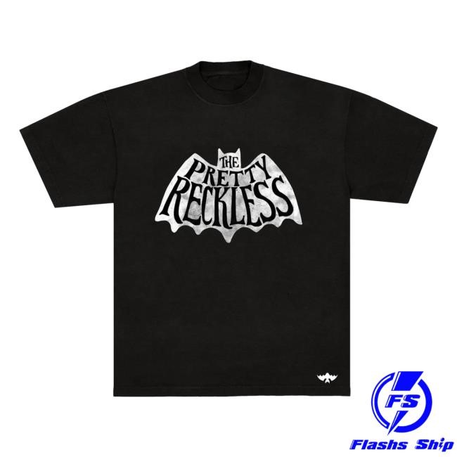 The Pretty Reckless Bat Logo Short Sleeve Tee