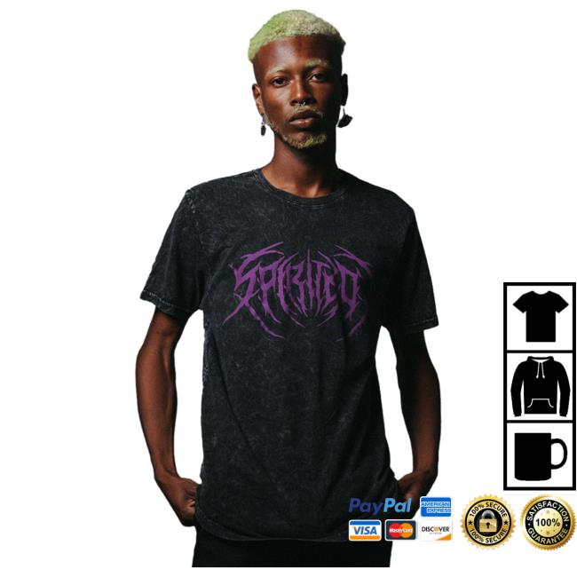 Official Spiritbox Merch Store Shop Spiritbox Death Metal Mineral Wash New Shirt