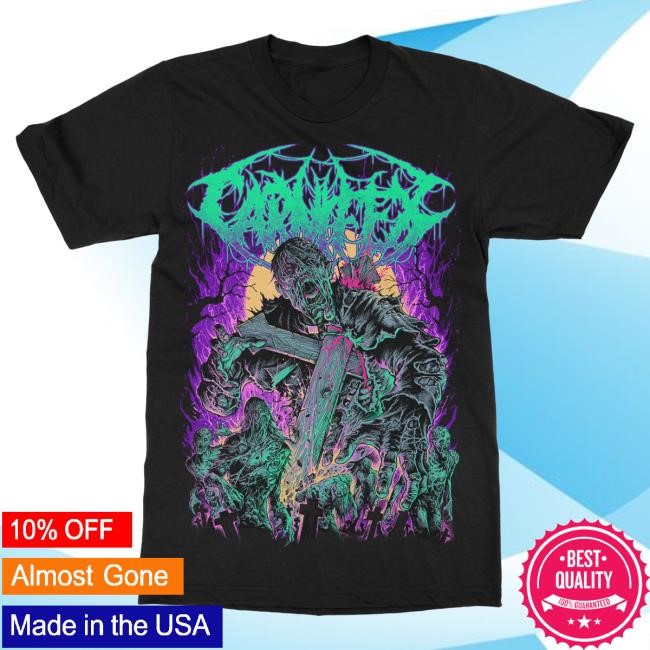 Official Indie Merch Store Carnifex Hell Chose Me Zombie Shirts IndieMerchStore