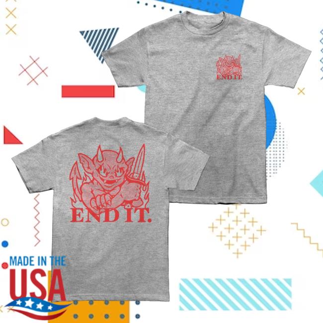 End It Merch End It Devil Long Sleeve Shirt