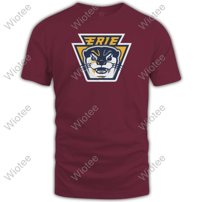 Erie Otters Keystone Logo Hooded Sweatshirt Erie Apparel Merch