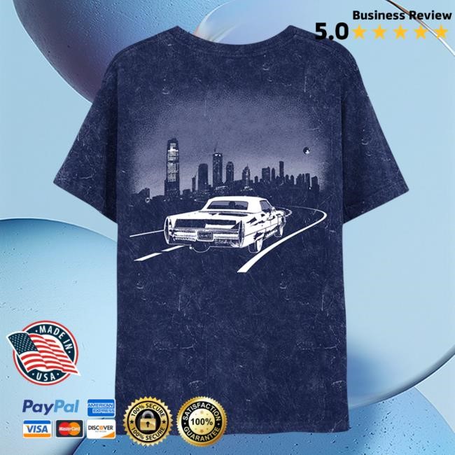 Official Bleachers Music Alma Mater Car Tee Shirt Official Alma Mater Car T-Shirts