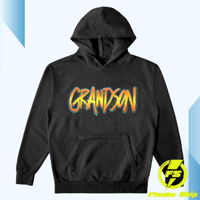 Official King Von Merch Grandson Long Live Gold Hoodie