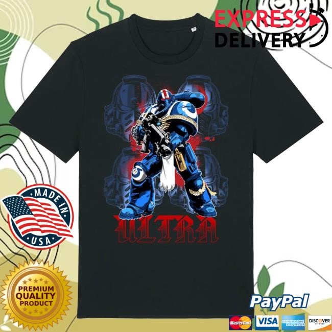 Street Icon Style Space Marine 2 Ultra Warhammer Shirt