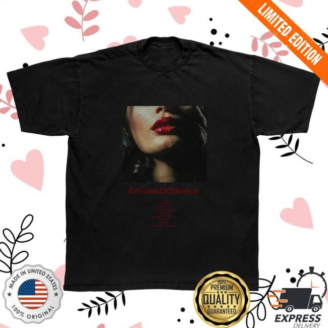 The Weeknd Echoes Of Silence Tee Final Mixtape Chapter Echoes Of Silence Tee XO Store Exclusive Heavyweight Cotton