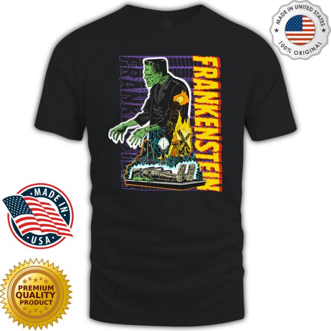 Frankenstein Retro Monster T-Shirt