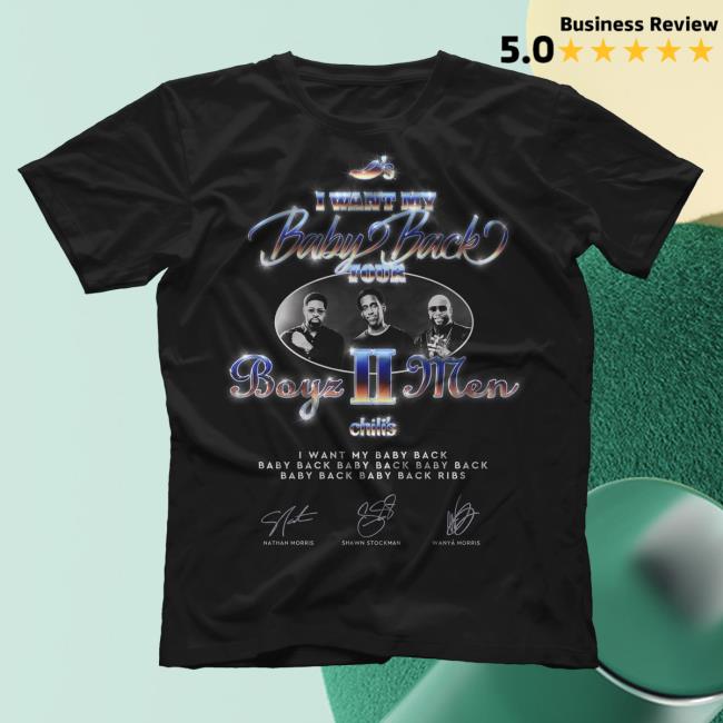I Want My Baby Back Tour Boyz Ii Men Chili's Tee