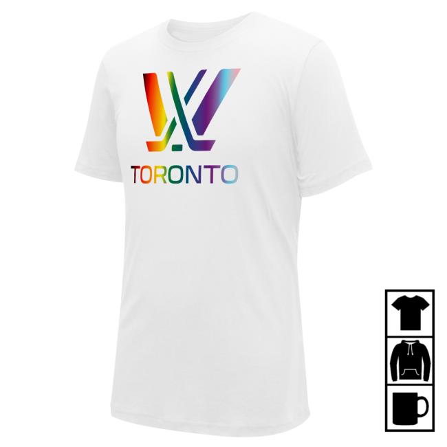 The Official Shop Of The Pwhl Merch Toronto Pride Classic T Shirt