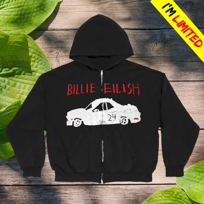 Official Billie Eilish Merch Store Dylan's T-Shirt Club x Billie 24 Birthday Pullover Hoodie