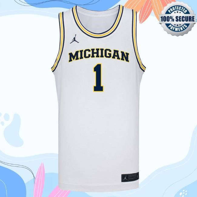 Michigan Wolverines #1 Olivia Olson Student Athlete White Women's Basketball Jersey Shirts | The M Den Official Merch Store Shop Michigan Wolverines #1 Olivia Olson Student Athlete White Women's Basketball Jersey Shirt | The M Den Official Merch Store Shop