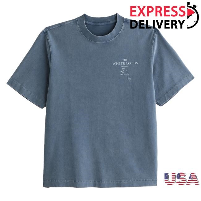 Official Official Abercrombie And Fitch Apparel Clothing Merch Premium Heavyweight 2.0 The White Lotus Graphic Tees Abercrombiefitch Store Shop