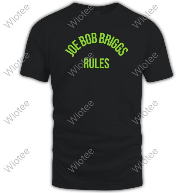 Official The Haunting in Johnnecticut Joe Bob Briggs Rules Long Sleeve Tee Joe Bob Briggs Rules Long Sleeve Tee
