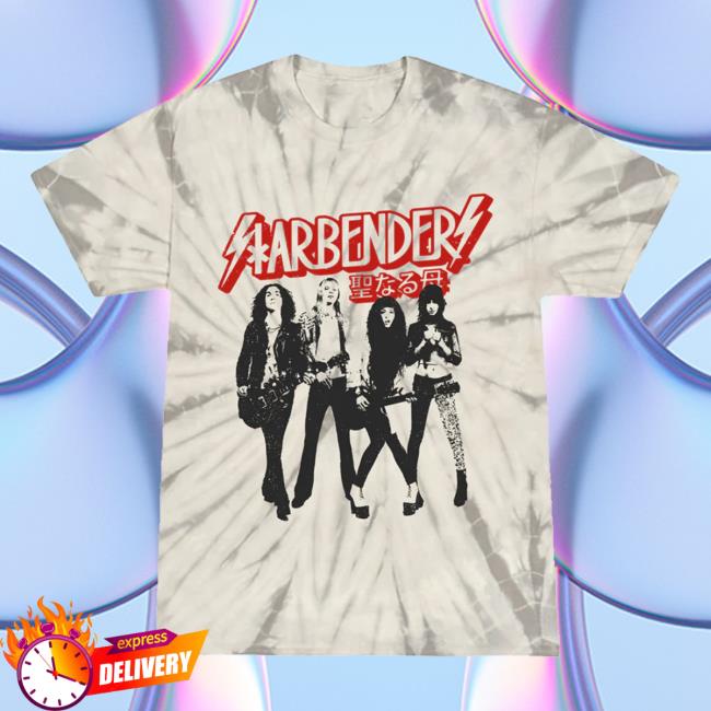 Official Sumerian Records Starbenders Group Silver Tie Dye Shirts
