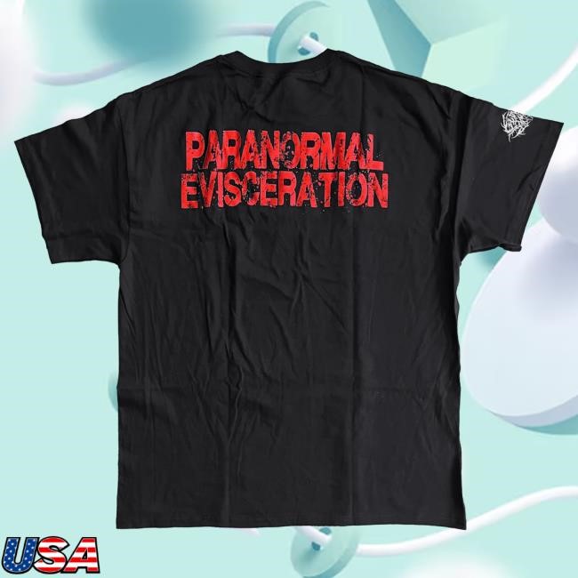 Official Reality Fade Merch Store Guttural Slug 'Paranormal Evisceration' Long Sleeve Tees