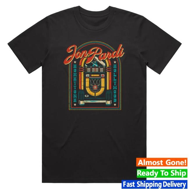 Jon Pardi Honkytonk Hollywood Tour Tees Official Jon Pardi Merch Store Jon Pardi Honkytonk Hollywood Tour Hot Shirt