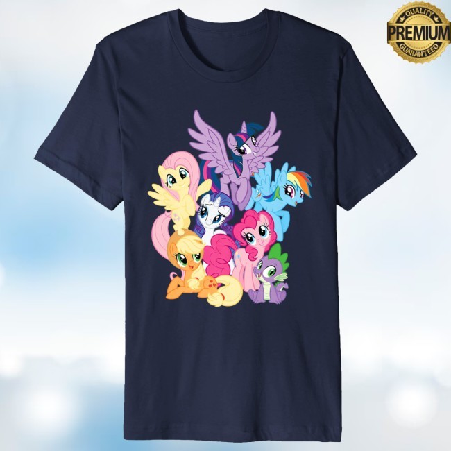 Official My Little Pony Squad Together Premium New Shirt - My Little Pony Store Official My Little Pony Squad Together Premium New Tee - My Little Pony Store
