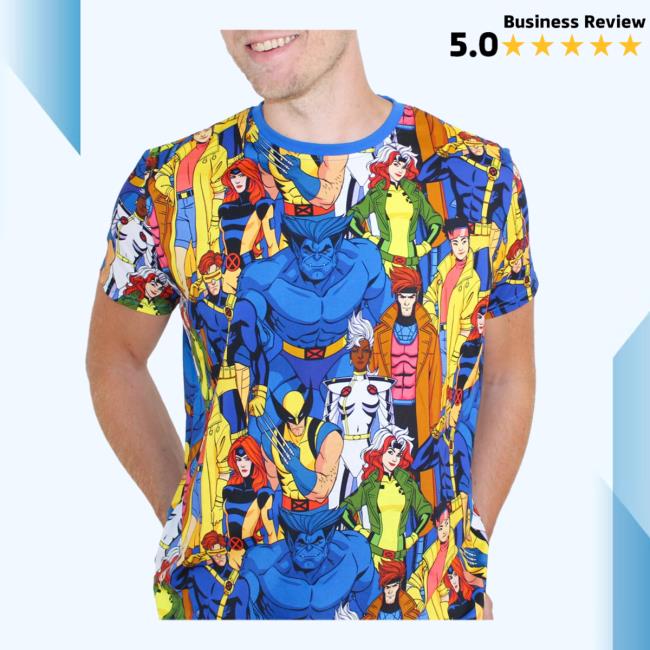 Official Cakeworthy Store X-Men Retro AOP Hot Shirt Cakeworthystore 3D All Over Print