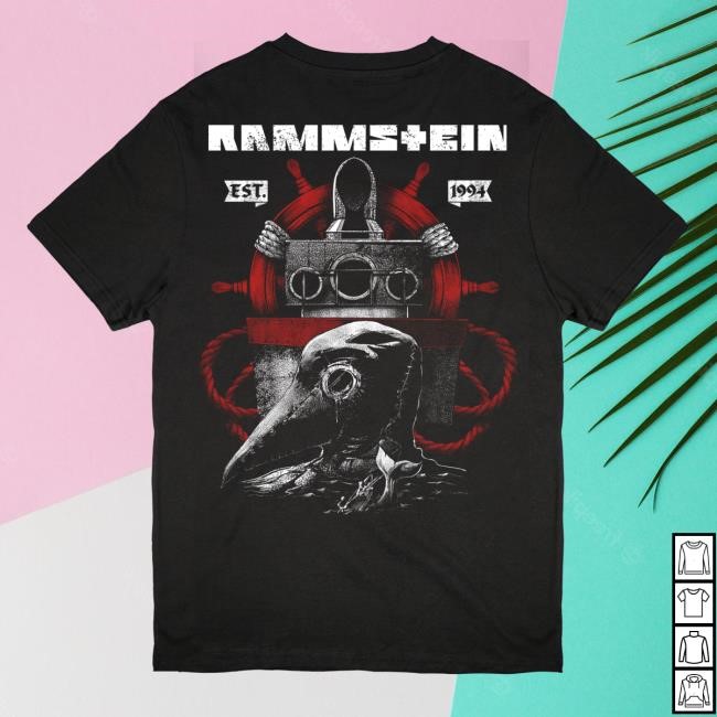 Rammstein Komm in mein Boot Shirt Rammstein Merch