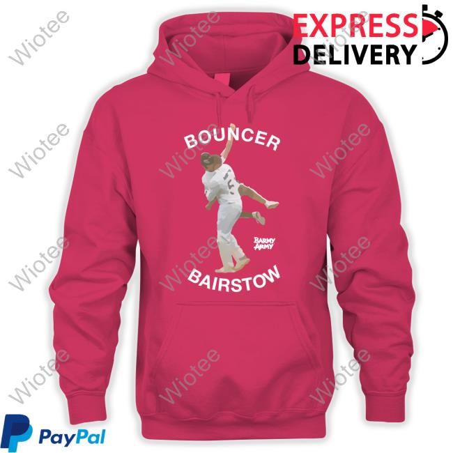 Bouncer Bairstow New Shirt Emprise Store Barmy Army Bouncer Bairstow Shirts England's Barmy Army