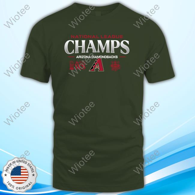Arizona Diamondbacks Fanatics 2023 National League Champions Roster Tee Shirt