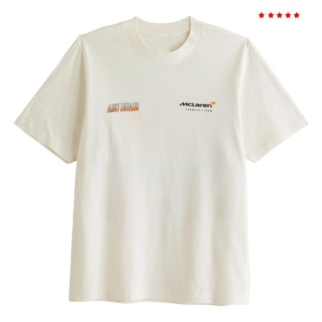 Official Official Abercrombie And Fitch Apparel Clothing Merch McLaren Vintage-Inspired Graphic Top Shirt Abercrombiefitch Store Shop