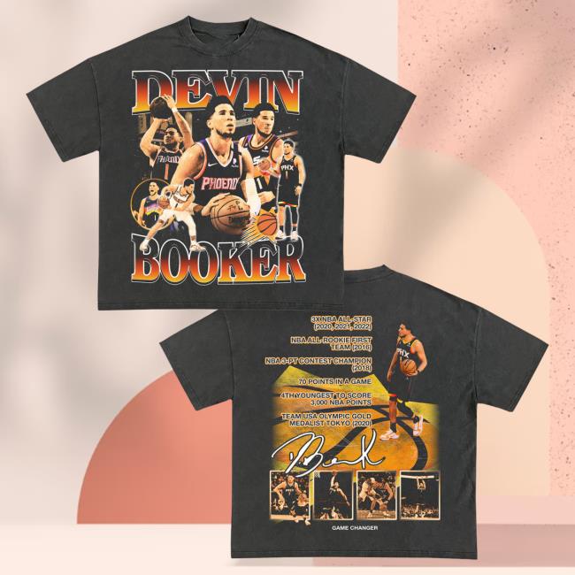 Official Game Changer Devin Booker 2 Top Shirt Pepper GameChanger