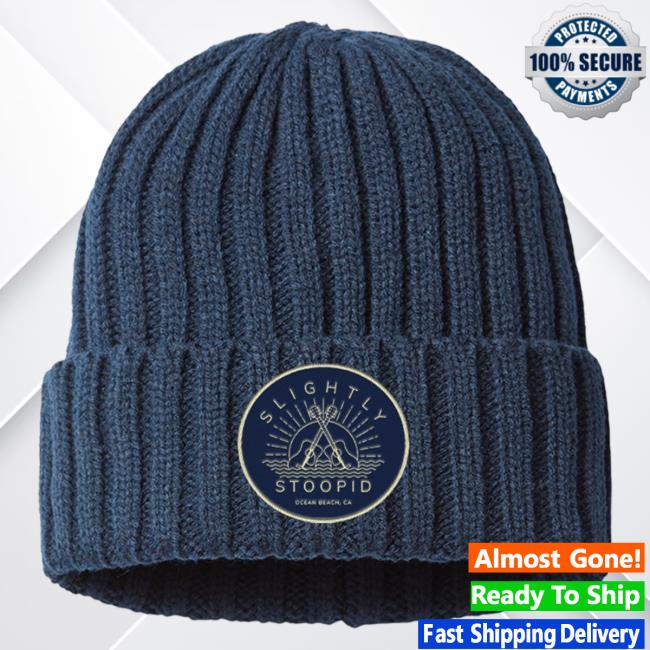 Official Slightly Stoopid Merch Store Shop Slightly Stoopid Crossed Guitars Patch Beanie Hat SlightlyStoopid